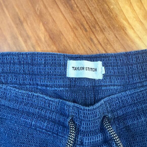 Taylor Stitch Jogger Men's Pants Large Cotton Drawstring Knit Organic Casual UU8 - Picture 4 of 7